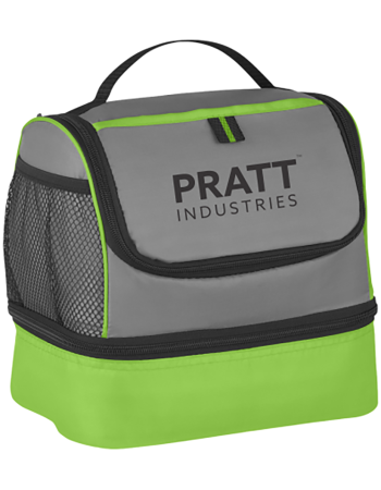 Two Compartment Lunch Pail Bag